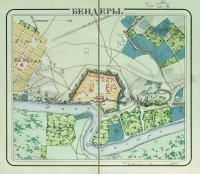 Молдавия - План Бендер, 1830 год