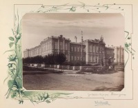 Кишинёв - Реальное училище. Угол Губернской и Реницкой (?), 1889