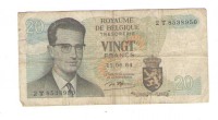 Старинные деньги (бумажные, монеты) - 20 франков