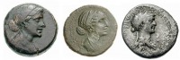 Старинные деньги (бумажные, монеты) - Портреты Клеоптары