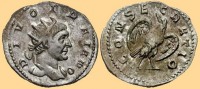 Старинные деньги (бумажные, монеты) - Антониниан 249 - 251 гг. (выпуск Траяна Деция)
