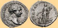 Старинные деньги (бумажные, монеты) - Денарий 103 - 111 гг.