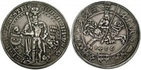 Старинные деньги (бумажные, монеты) - Тирольский гульдинер эрцгерцога Сигизмунда