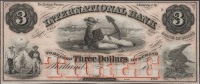 Старинные деньги (бумажные, монеты) - Три доллара.