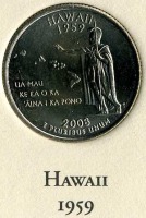 Старинные деньги (бумажные, монеты) - Гавайи.