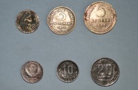 Старинные деньги (бумажные, монеты) - Монеты советские 1935-1956 годы