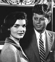 Ретро знаменитости - Джон и Жаклин Кеннеди.