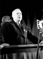 Ретро знаменитости - Н.С. Хрущев на одном из партийных съездов на Украине 1939