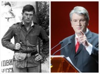 Ретро знаменитости - Какими были политики в молодости.  Третий президент Украины Виктор Ющенко