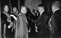 Ретро знаменитости - Встреча Адольфа Гитлера и Чезаре Орсениго