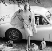 Ретро знаменитости - Нена фон Шлебрюгге,известная модель 1960-х.