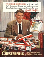 Ретро знаменитости - Рональд Рейган в рекламе сигарет 