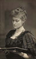 Ретро знаменитости - Принцесса Алиса Гессен-Дармштадская  ( будущая императрица Александра Фёдоровна ). 1894 год.