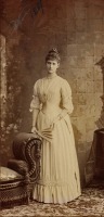 Ретро знаменитости - Принцесса Виктория Алиса Елена Луиза Беатриса Гессен-Дармштадтская.1889.
