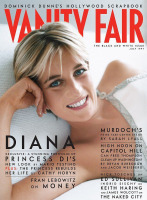 Ретро знаменитости - Принцесса Диана на обложке VANITY FAIR (июль 1997)