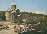Тбилиси - Вид на Метехский замок