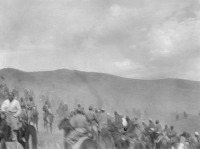 Киргизия - Соревнования  алайских киргизов Кок Бору, 1906