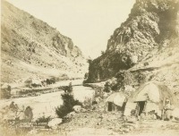 Киргизия - Заравшан. Кочевье киргизов, 1900-1909