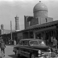 Узбекистан - Мечеть Калян в Бухаре (начало XVI в.). 1965.