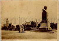 Узбекистан - Памятник Ленину в Бухаре. Туркестан. До 1940 года