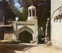 Узбекистан - Бухара. Мечеть Ходжа Таббат, 1911