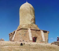 Узбекистан - Самарканд. Мазар на горе Чапан-Ата, 1911