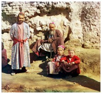 Узбекистан - Самарканд. Типы Узбекистана. Сарты, 1911