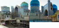Узбекистан - Самарканд. Мечеть Биби-Ханым, 1907-2013