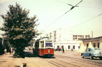 Ташкент - Трамвай маршрута №12 на улице Кафанова