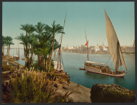 Каир - Берег Нила близ Булака в Каире