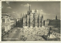 Милан - Мила?нский собо?р (итал. Duomo di Milano) — кафедральный собор в Милане Италия,  Ломбардия,  Милан
