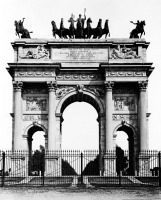Милан - Arco della Pace (Arch of Peace). Италия , Ломбардия , Милан