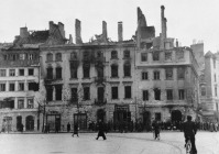 Варшава - Вид на разрушенное предместье Прага в Варшаве