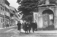 Краков - Еврейские дети на улице