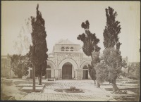 Израиль - Площадь перед мечетью Аль-Акса, 1867-1878