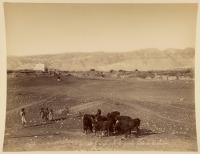 Израиль - Общий вид долины Иерихона, 1870-1879
