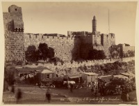 Израиль - Рынок у стен Старого Города, 1870-1879