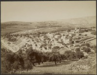 Израиль - Общий вид Вифании, места остановки Иисуса, 1867-1870