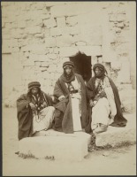 Израиль - Группа из трёх бедуинских шейхов, 1867-1870
