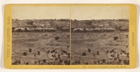Израиль - Вид на Иерусалим с Масличной горы, 1866-1867