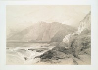 Израиль - Вид морского берега в Акко, 1842-1849