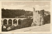 Люксембург - Виадук и руины Старого замка, 1910-1913