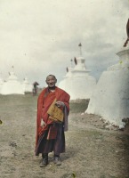 Монголия - Монголия в 1913 году.  Лама