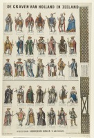 Нидерланды - Поимённый список графов Голландии и Зеландии, 922-1581