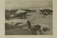 Авиация - Полевой аэродром оставленный немцами
