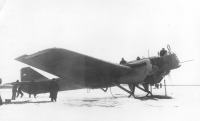 Авиация - Полярный самолёт Р-6 (АНТ-7) лётчика Головина. 1937 год.