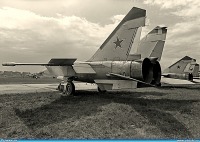 Авиация - МиГ-25ПД из экспозиции авиамузея на Ходынке