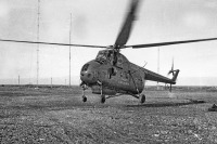 Авиация - Вертолёт Ми-4 .Шпицберген. 1965г.