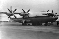 Авиация - Среднемагистральный пассажирский самолёт Ан-10 Магаданского авиаотряда. 1957-1967