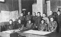 Авиация - В кабинете командира перегоночной авиадивизии после совещания. Алсиб, 1942-1943